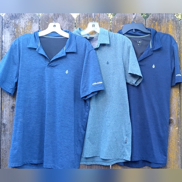 Volcom men's collared tee lot - Picture 2 of 5